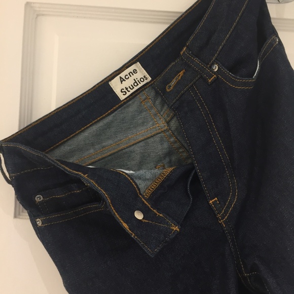 ACNE Jeans: Pin Raw Reform high-rise skinny jeans - Picture 2 of 3